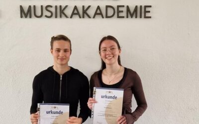 Erfolgreiche Teilnahme an der Ensembleleiterprüfung
